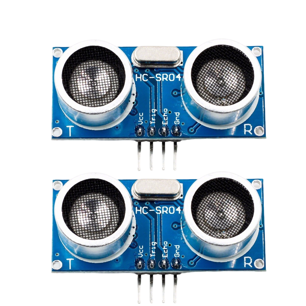 2PCS For HC-SR04 Arduino Ultrasonic Distance Measuring Transducer Sensor Module