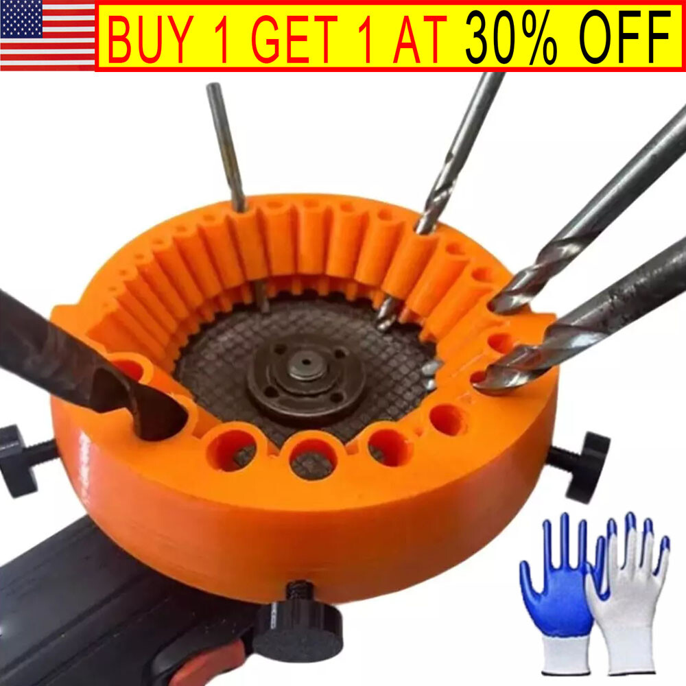 Power Drill Bit Sharpener Attachment for Grinding Old Bits  