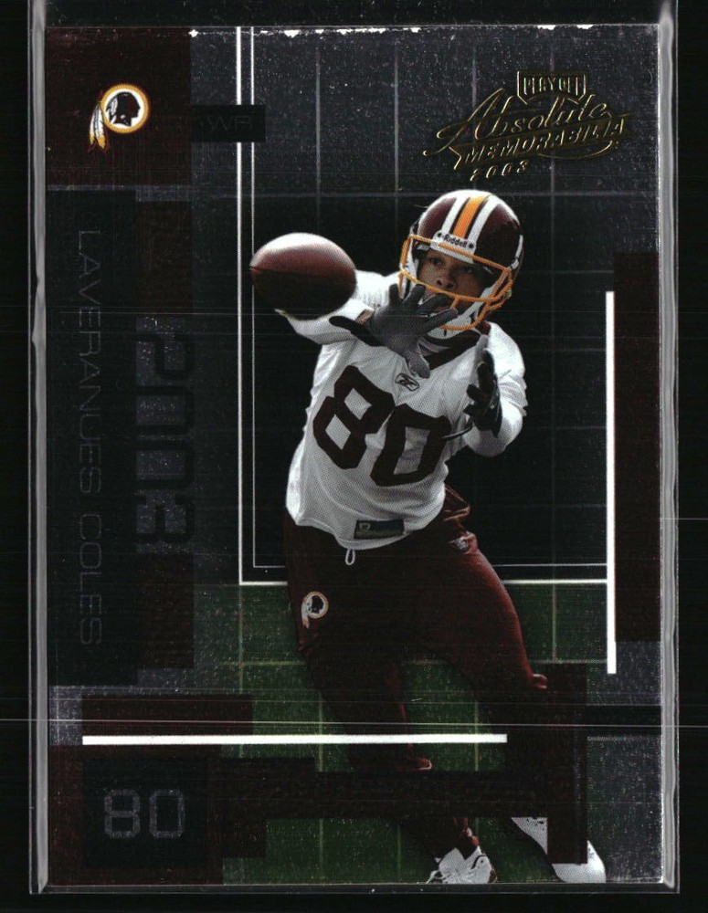 Laveranues Coles 2003 Playoff Absolute Memorabilia #37 Football Card