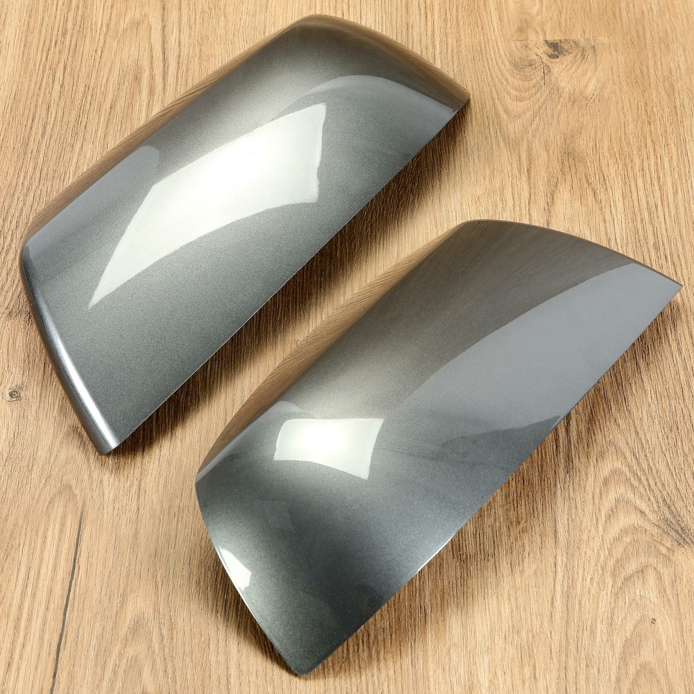For Toyota Tundra Sequoia 2011-2019 Pair of Magnetic Gray Painted Mirror Caps