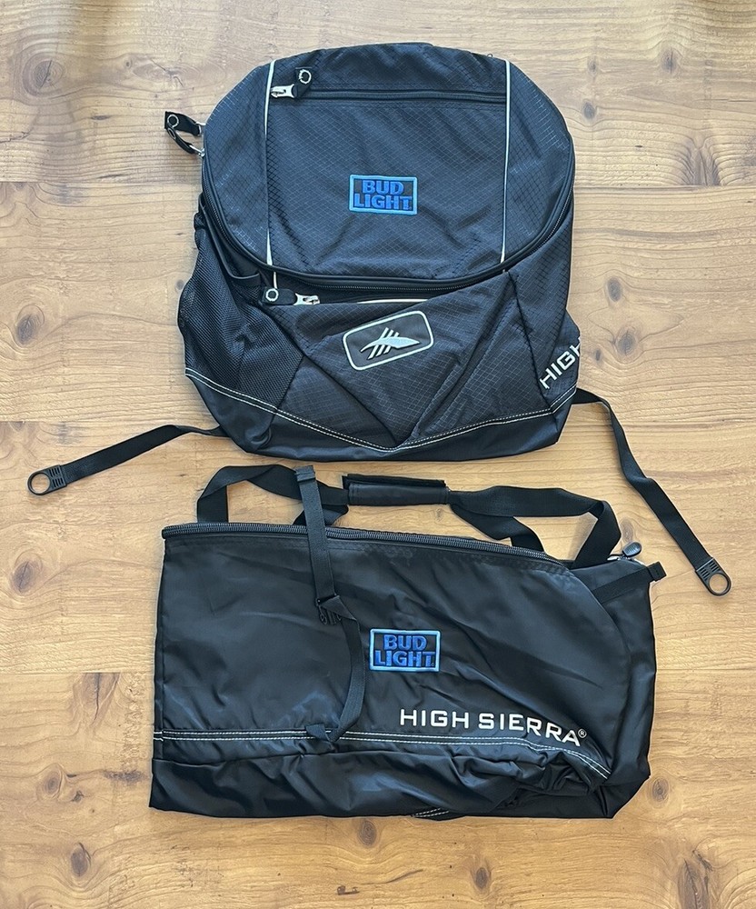 HIGH SIERRA Snowboard Bag And Boot Backpack NEW Embroidered Spellout Ships Fast