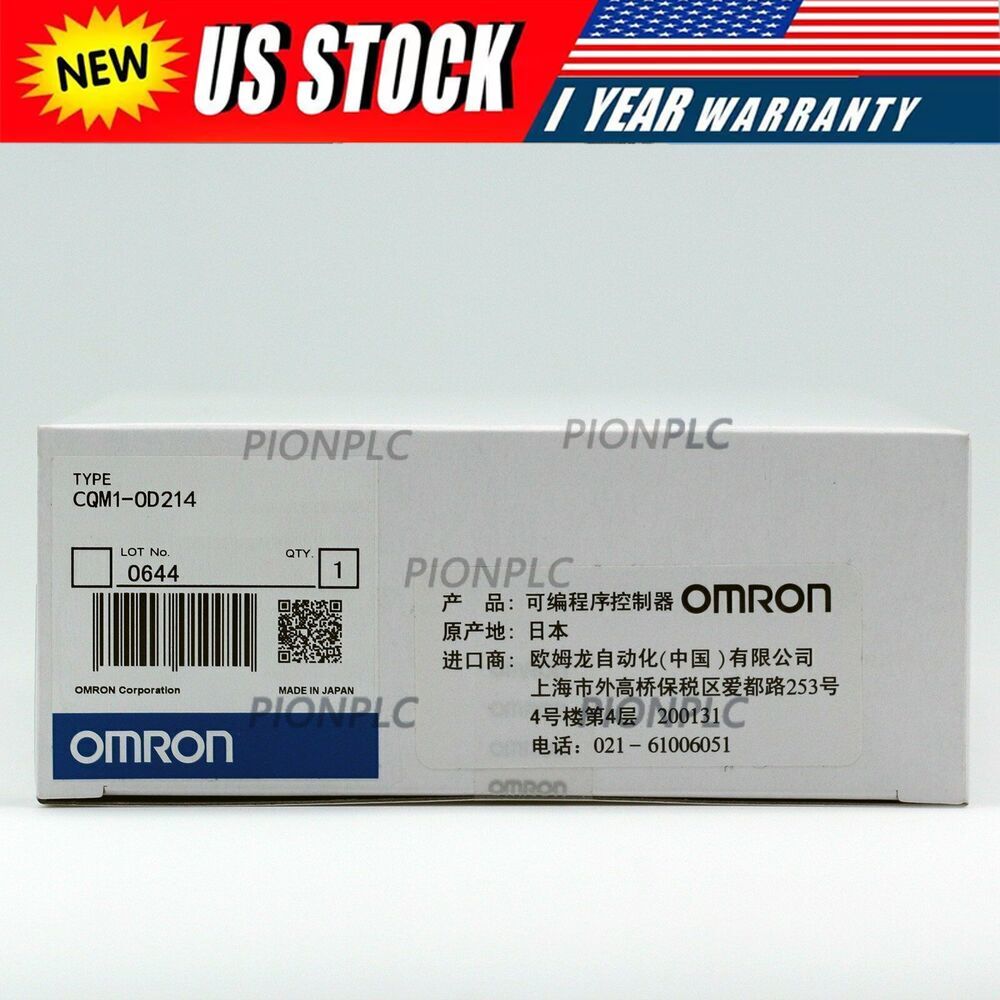 Omron CQM1-OD214 PLC New One Expedited Shipping CQM1OD214