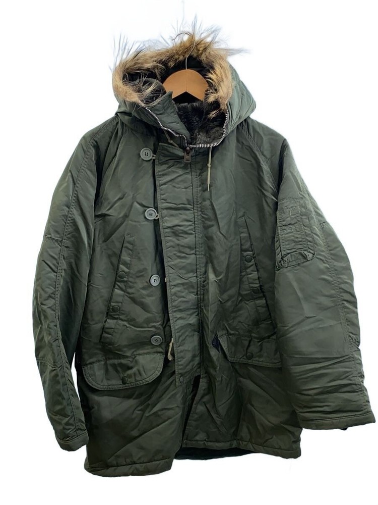 Flight Jacket/42/-/Grn/Plain 3390