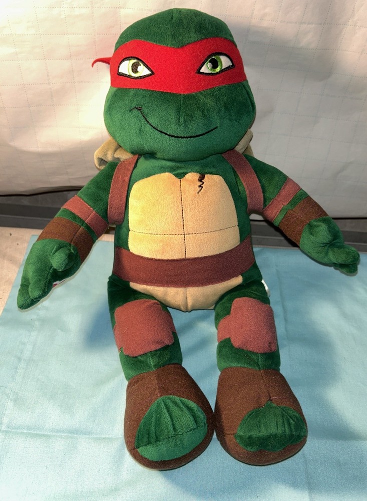 Build-A-Bear RAPHAEL Teenage Mutant Ninja Turtles Plush Doll Toy 18