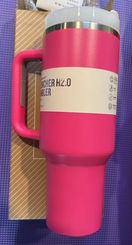 Stanley Adventure Stainless Steel Quencher Tumbler - Pink, 40oz