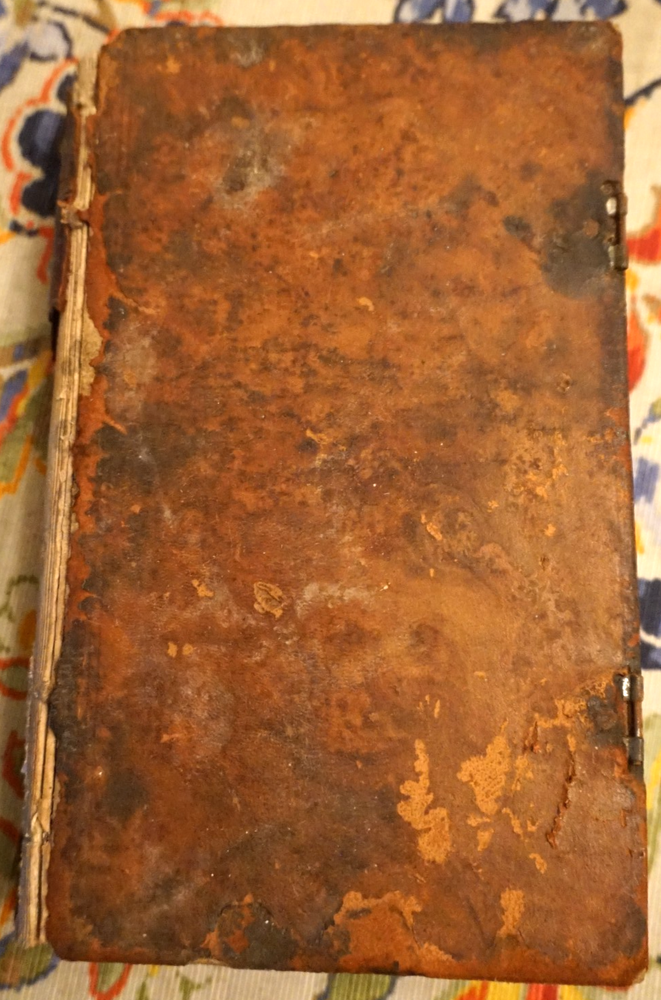 1833 German Leather Bound Psalter Psalms Kinder Zions Philadelphia Antique Hymnal