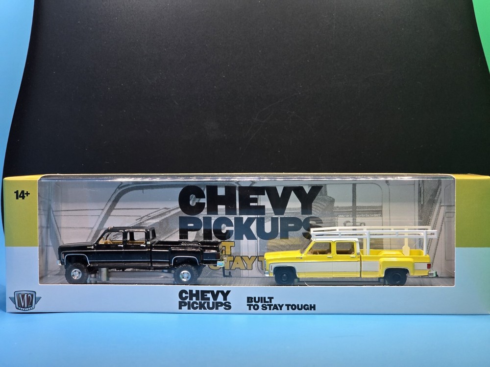 2024 M2 Machines Chevy Trucks 1975 Chevrolet Silverado 30 4x4 1973 Silverado R78
