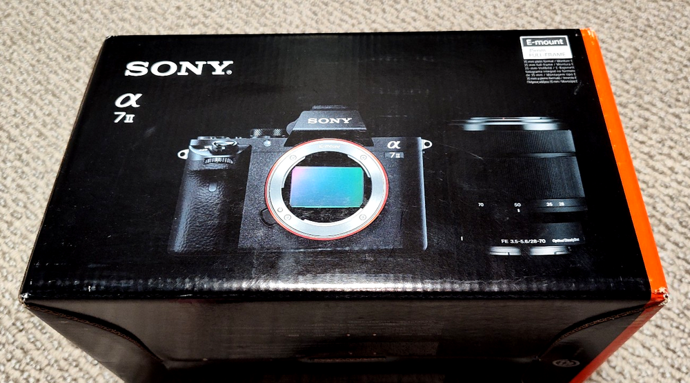 Sony Alpha A7 24.3 MP Mirrorless Digital Camera - Black (with 28-70mm Lens)