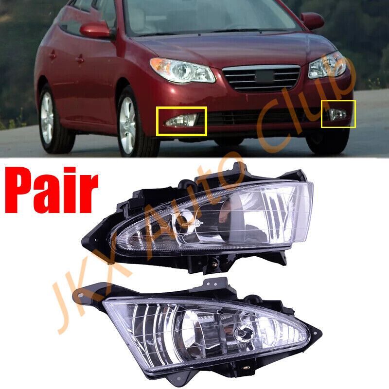 Luces antiniebla automáticas para Hyundai Elantra 2007-2011 lámpara de circulación diurna bombillas DRL x2