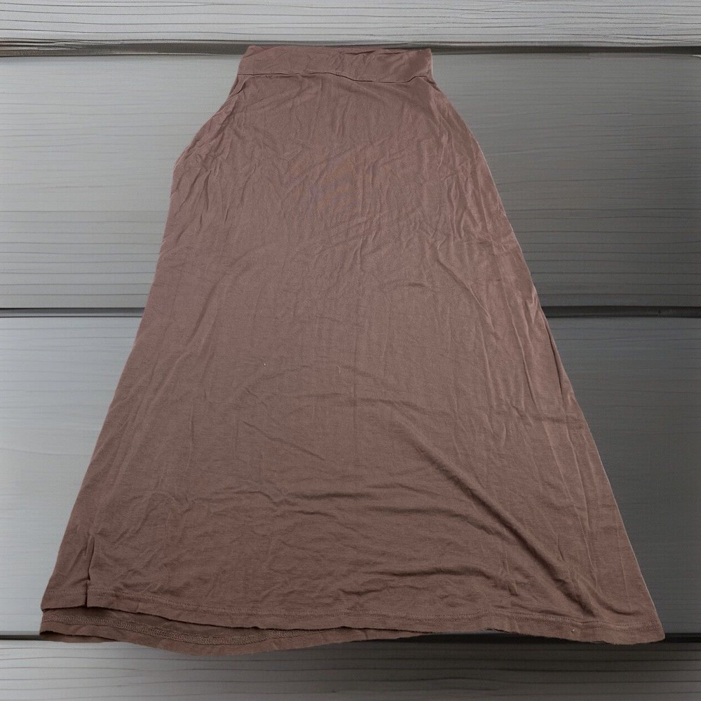 Charlatte Russe Womans M Medium Rosy Brown Long Skirt
