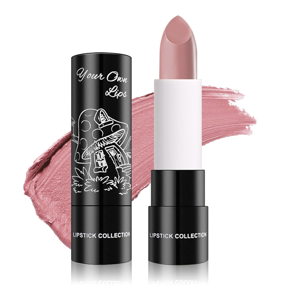 Matte Nude Lipstick Lip Gloss Non-Stick Cup Velvet Lip Stain Long Lasting Matte