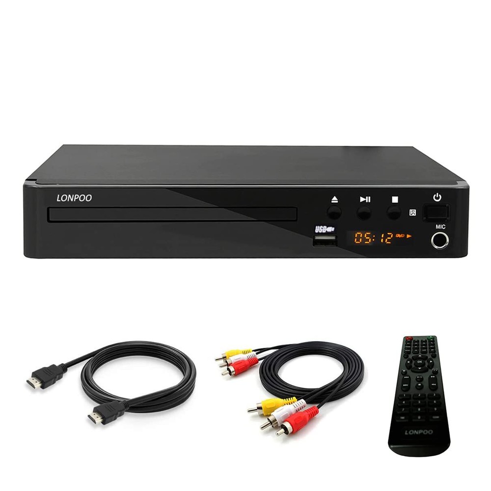 Zone-Free HD DVD & CD Player with HDMI - LP-099 Multi-Region PAL/NTSC Support