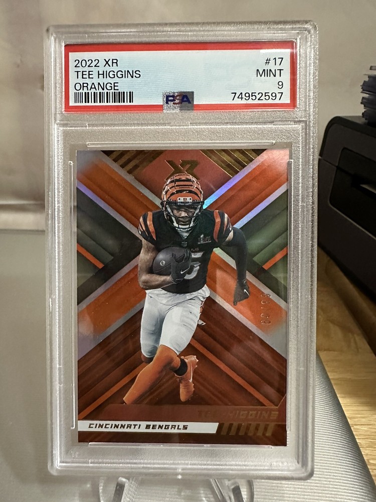 2022 XR Tee Higgins Orange /99 Psa 9