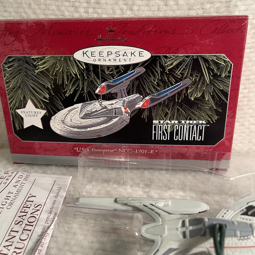 Hallmark Keepsake Ornament Star Trek First Contact: USS Enterprise NCC-1701-E