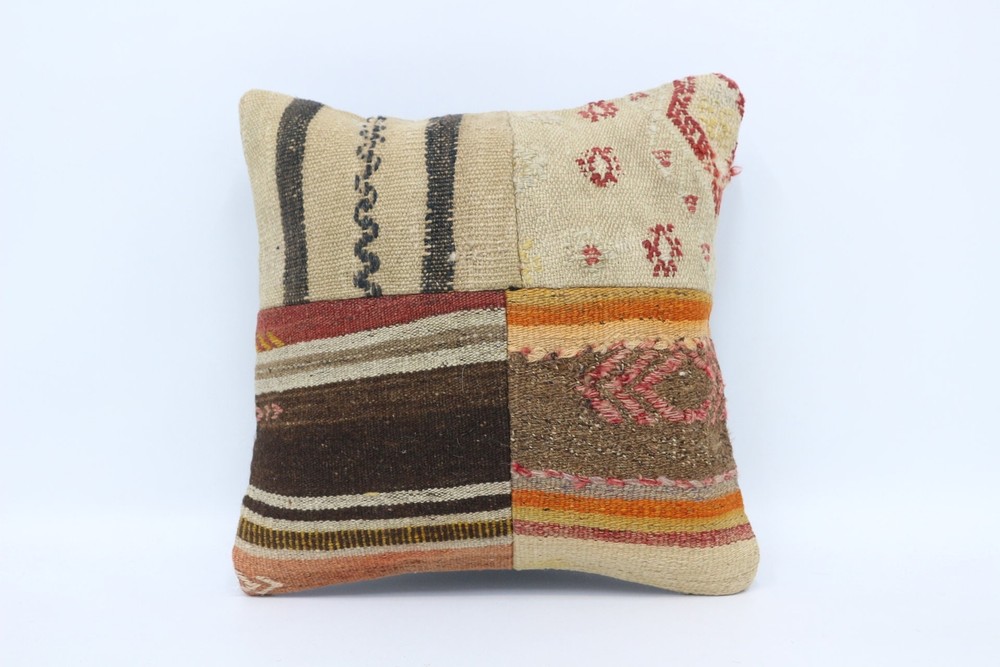 Kilim Pillow, Antique Pillows, 16