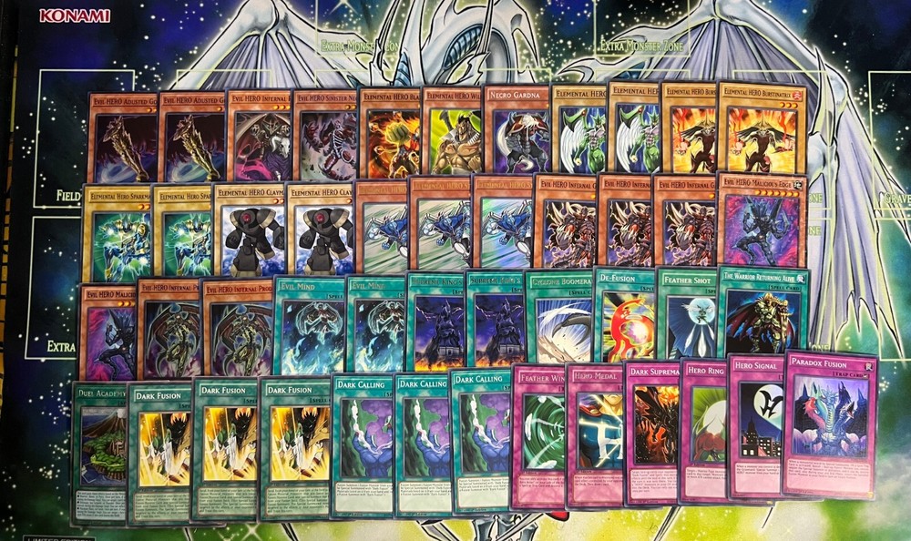 Evil Hero Jaden Yuki Supreme King Malicious Bane YuGiOh GX Deck