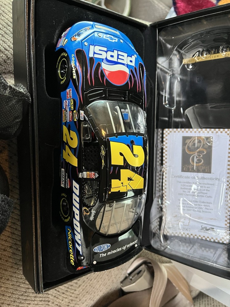 Jeff Gordon # 24 Pepsi 2007 Monte Carlo SS Owners Elite 1 of 2,007