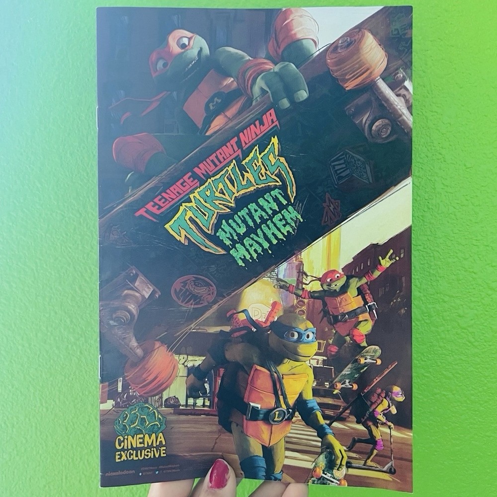 TMNT Mutant Mayhem AMC Exclusive Collectible Comic 2023