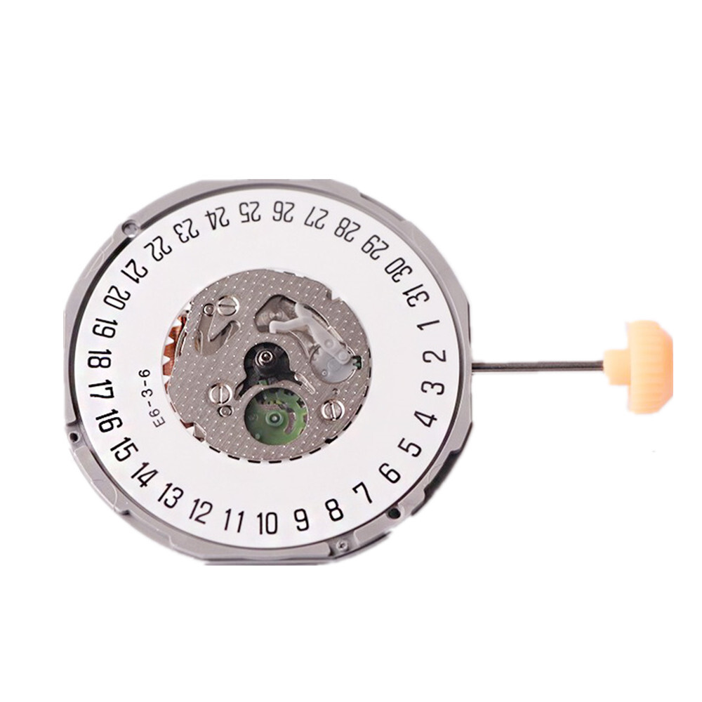 Miyota 1M12 3 Pin Quartz Watch Movement Repair Part Date at 3/6 2.75mm