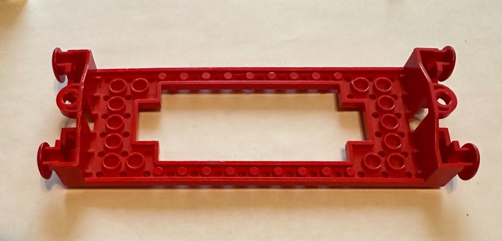 Lego Red Train Base 5.5 x 2