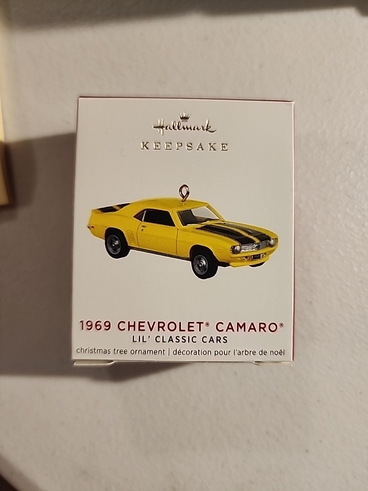 2020 Hallmark Keepsake Ornament 1969 Chevy Camaro Collectible