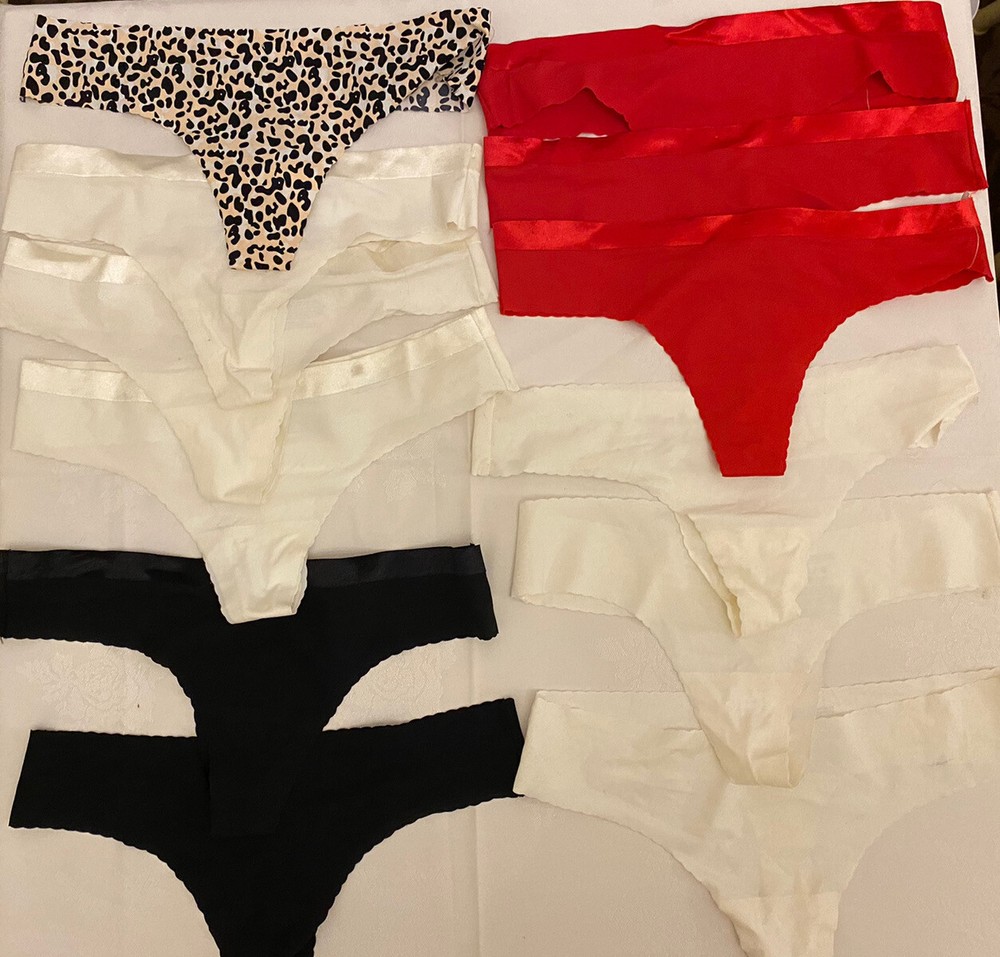 Clearance Sale 12 x Unbranded Brief Panty Knicker Thong, No Panty Lines Size 8-image