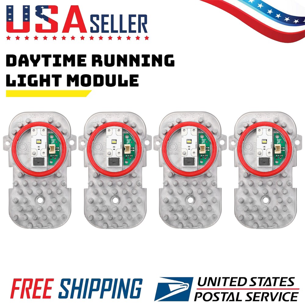 4x Daytime Running Light LED Module For BMW X5 X3 E92 E93 1305715084 63117263051