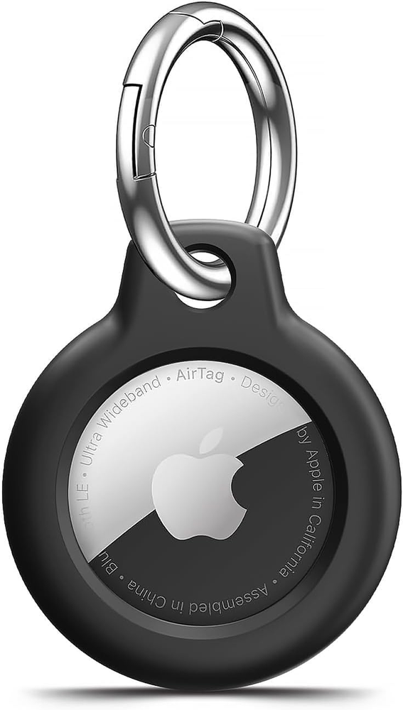 Durable Anti-Scratch Airtag Holder with Keychain for Apple Airtags