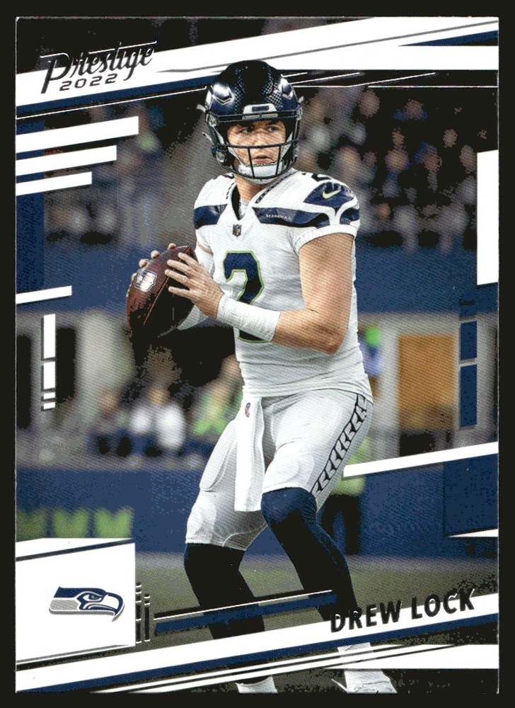 2022 Panini Prestige Drew Lock #260 Seattle Seahawks NFL Football Card