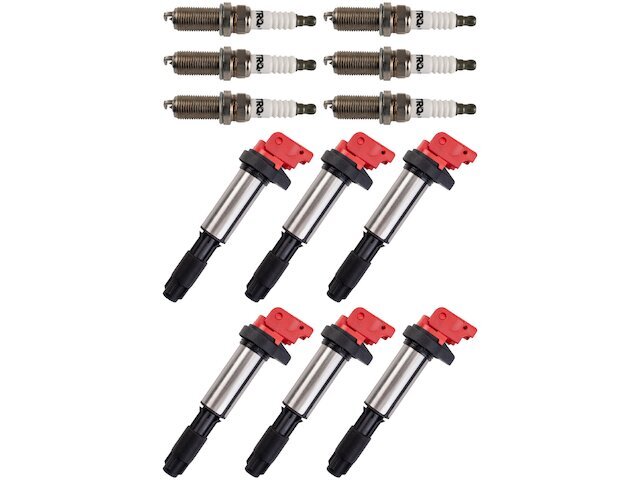 TRQ Ignition Coil and Spark Plug Kit fits BMW 330xi 2003-2005 98HNKH