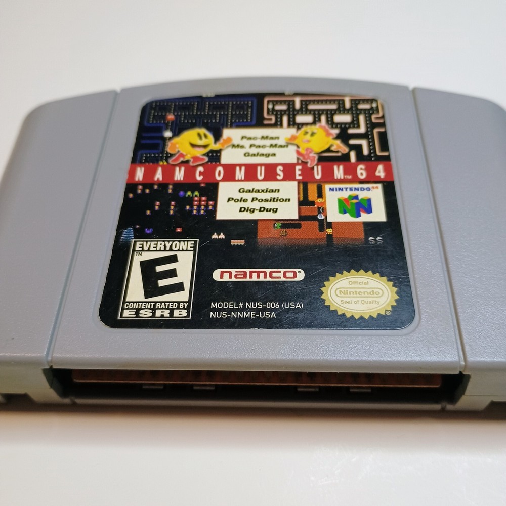Namco Museum 1999 Nintendo 64 Authentic Cartridge Tested and Working