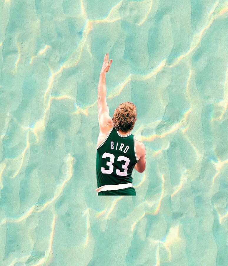 Larry Bird 100% waterproof vinyl sticker decal - Several Sizes Available