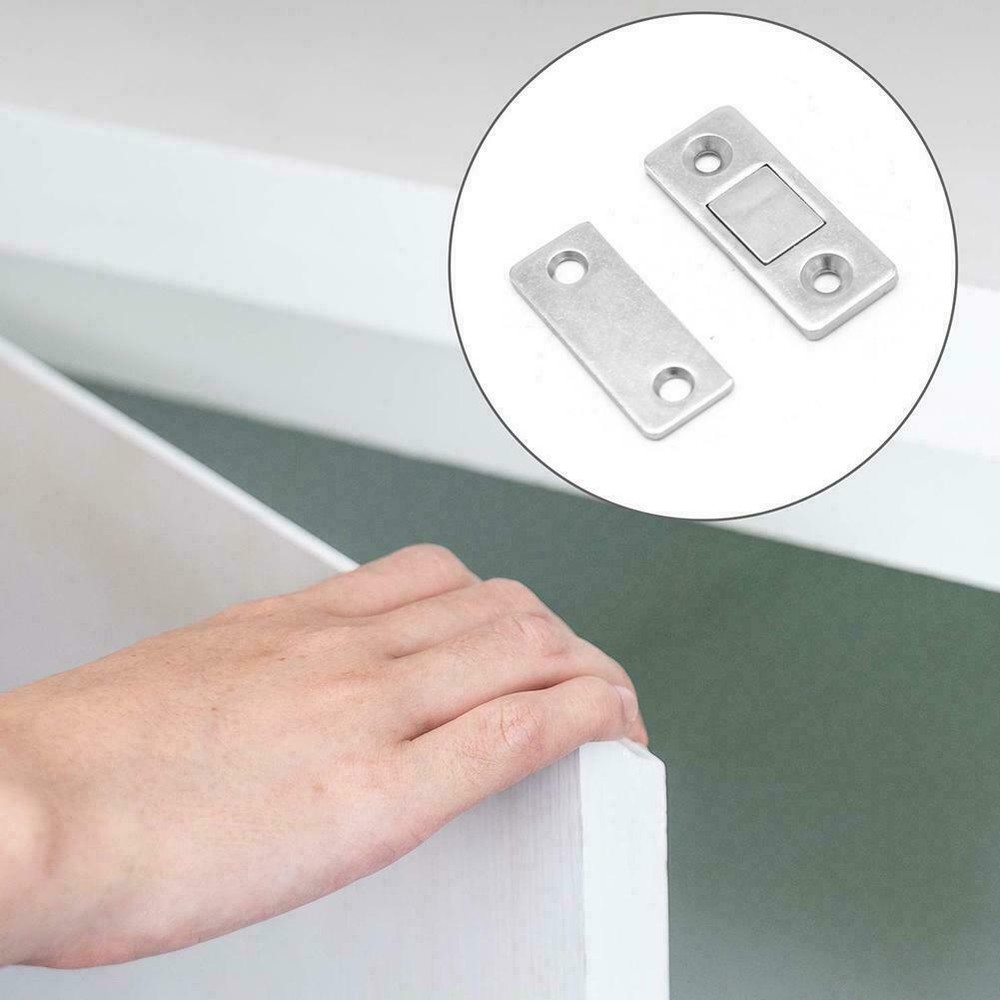 Ultra-Thin Strong Magnetic Catch for Smooth Cabinet Door Closing  