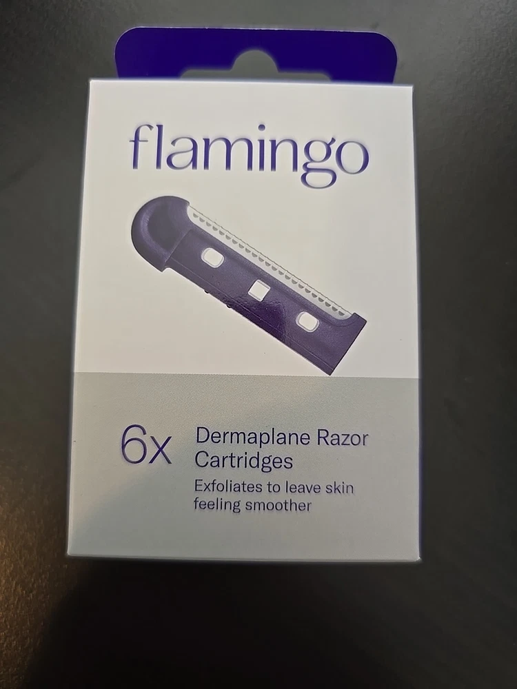 Flamingo Dermaplane Razor Refill Cartridges - 6 ct