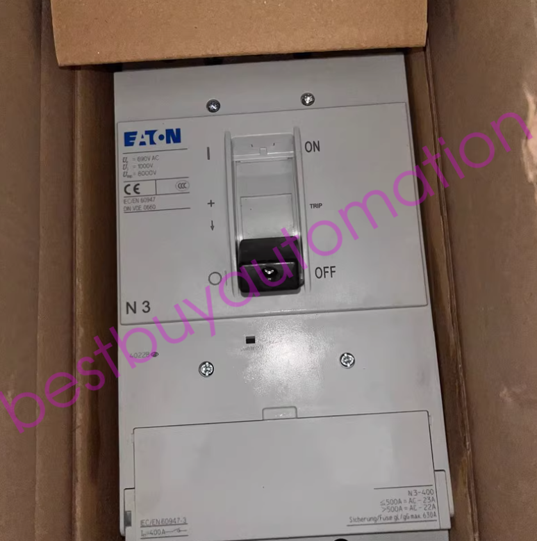 1PC NEW EATON MOELLER Protection circuit breaker N3-400 N 3 N3-400-AS #LL