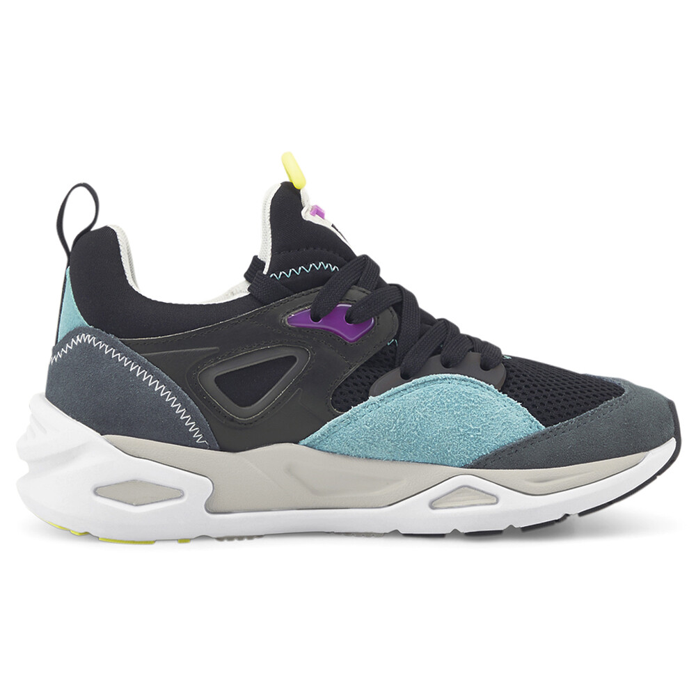 Puma TRC Blaze Lace-Up Youth Boys Black Casual Sneakers 384994-01