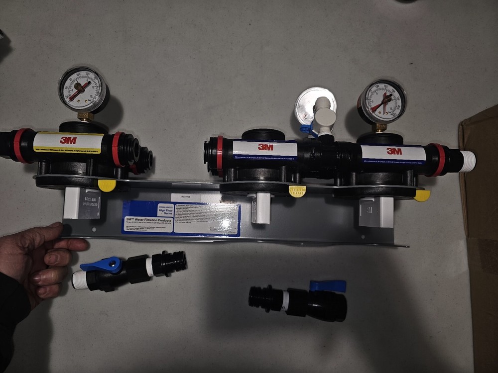 3M Purification DIDF2XX HIGH FLOW Water Filtration System No Filters