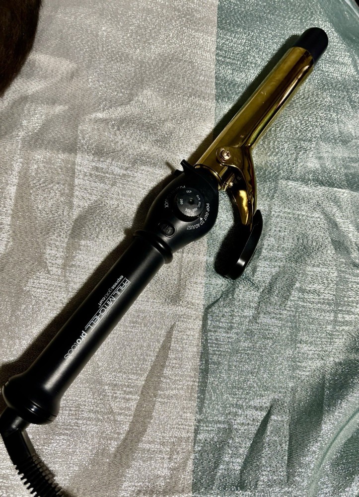 Paul Mitchell Protools Express Gold Curl titanium curling Iron