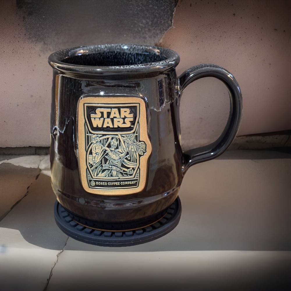 2024 Bones Coffee Co. Star Wars Darkside Darth Vader-Hand Thrown Mug *BRAND NEW*