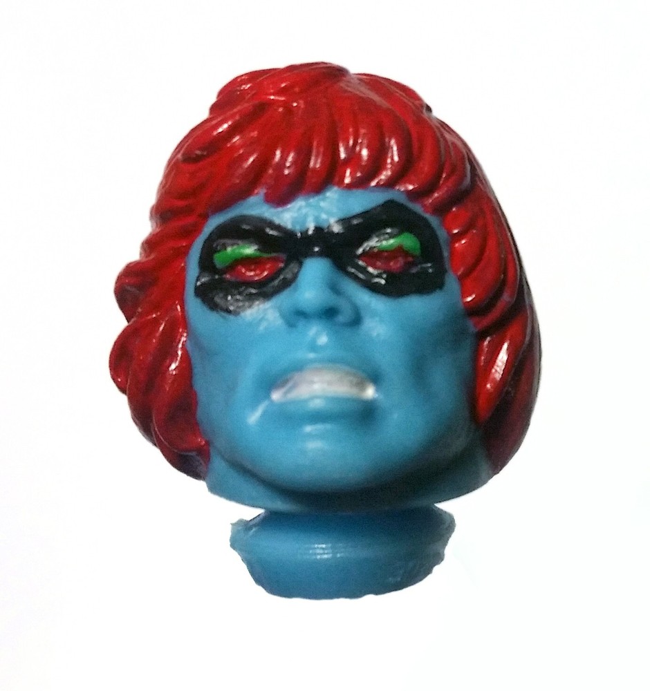 PRESALE Masters Universe MOTU Vintage Leo Faker Custom Painted Head Repro