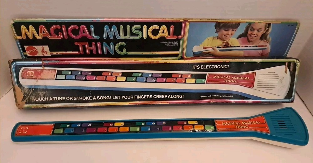 Vintage Toy Magical Musical Thing Mattel 1978 - Tested & Working READ