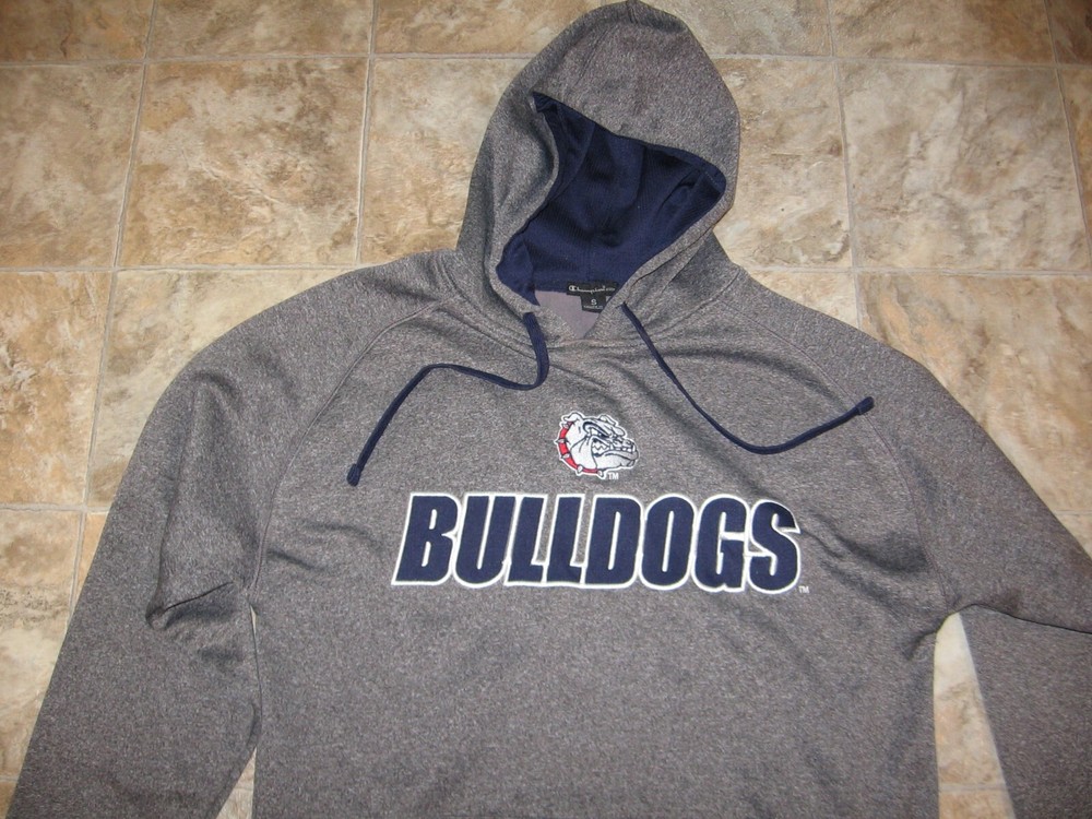 GONZAGA UNIVERSITY BULLDOGS GU ZAGS NCAA PULL OVER HOODIE SWEATSHIRT BY CHAMPION