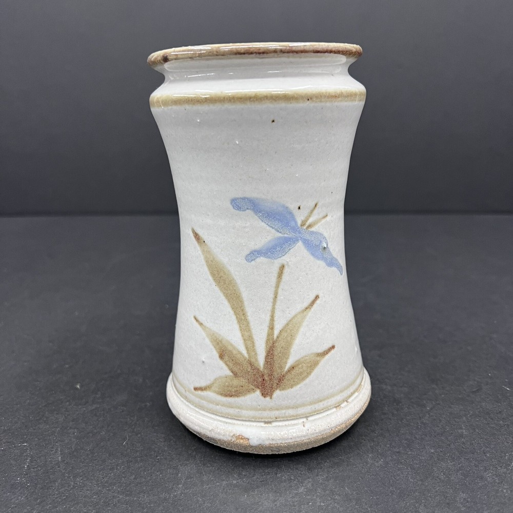 Vintage Stoneware Glazed Vase 6.5