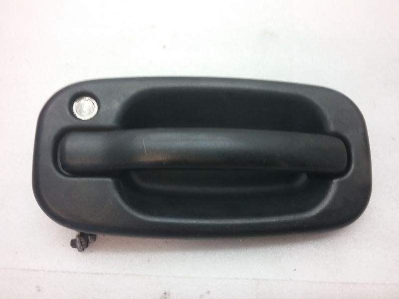 Black Left Front Exterior Door Handle for 99-07 Sierra 1500 Pickup