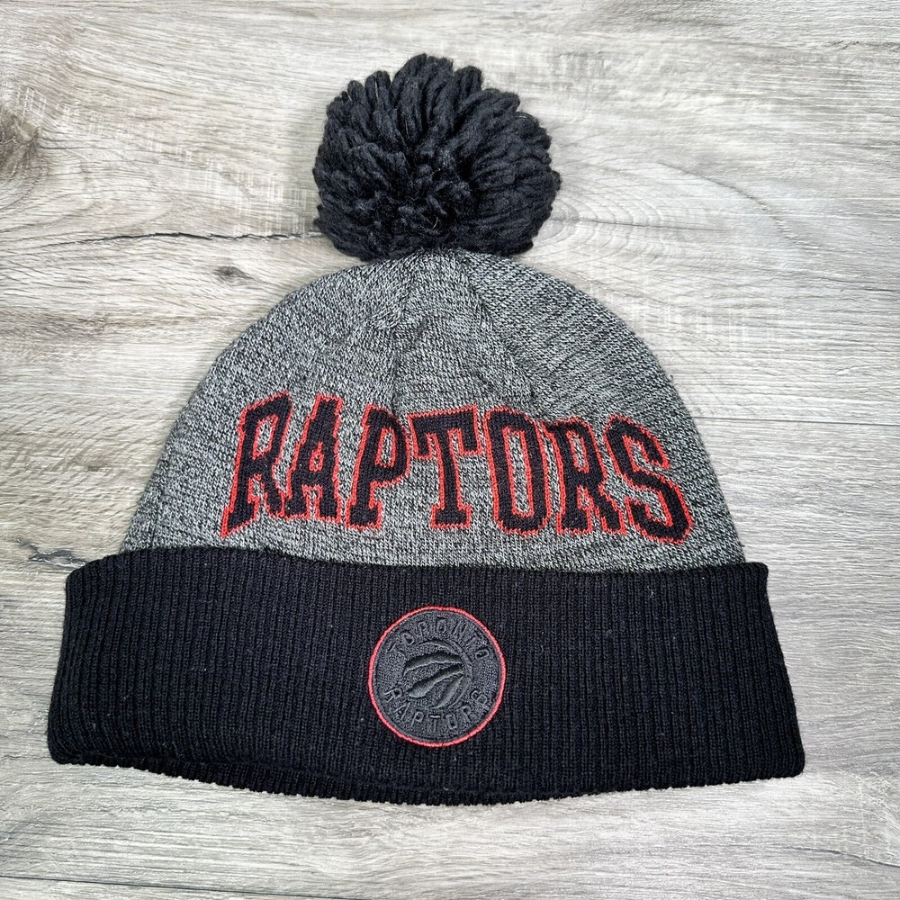 Mitchell & Ness NBA Basketball Toronto Raptors Beanie Winter Cap Hat Warm Logo