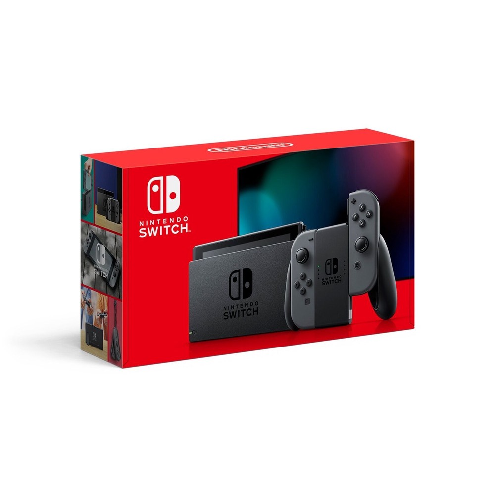 32GB Nintendo Switch - Gray W/ Games, Controller, and Case