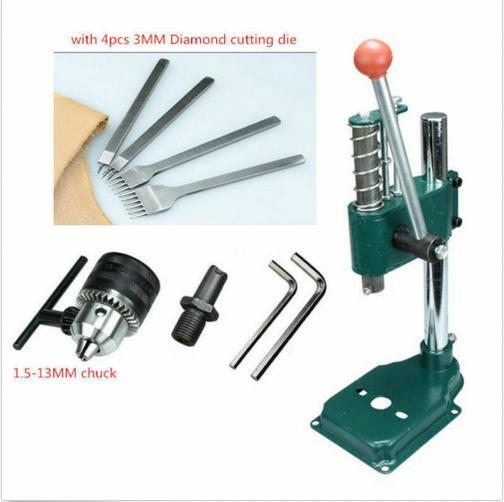 DIY Leather Cutting Imprinting Machine Mute Manual Punching Bronzing Machine