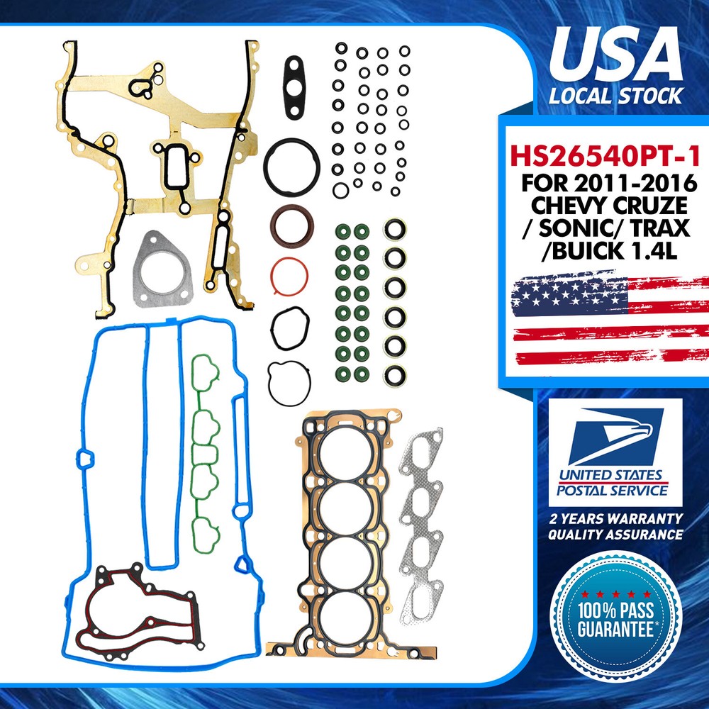 HS26540PT-1 For 11-16 Buick Chevy Turbo Engine Cylinder Head Gasket Set  durable