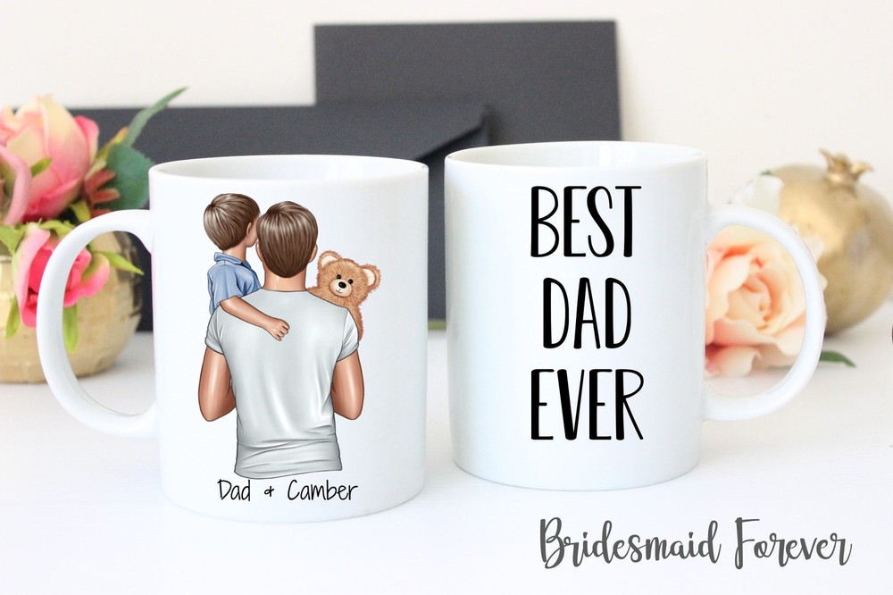 Fathers Day Gift Fathers Day Mug Boy Dad Dad Of Boys Father Son Gift For Dad