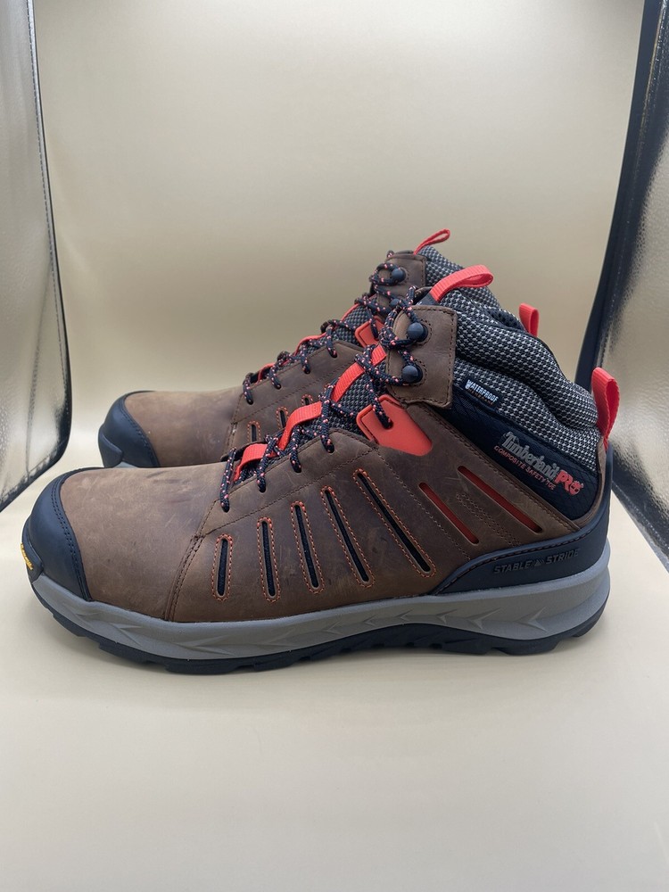 Sz 14 M Men's Timberland PRO Trailwind Waterproof Comp-safety Toe Work Hiker NIB